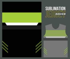 vector soccer jersey design for sublimation