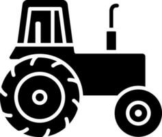 ilustración de tractor icono. vector