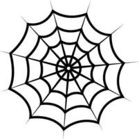 Vector Cobweb sign or symbol.