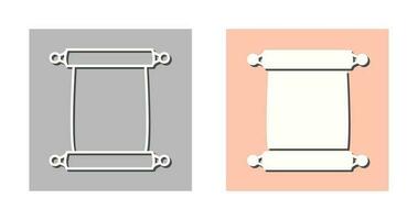 Scroll of Paper Vector Icon