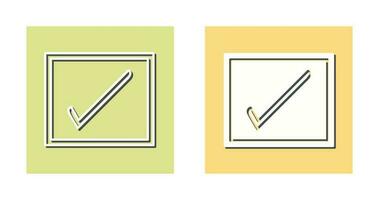 Checkbox Vector Icon