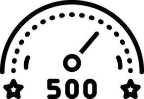 line icon for scores vector