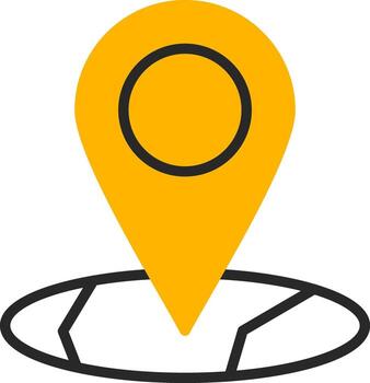 Map pointer Vector Icon Design