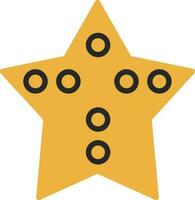 Starfish Vector Icon Design