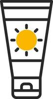 Sun cream Vector Icon Design