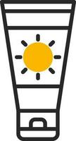 Sun cream Vector Icon Design