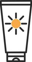 Sun cream Vector Icon Design