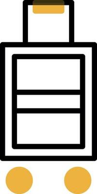 Luggage Vector Icon Design