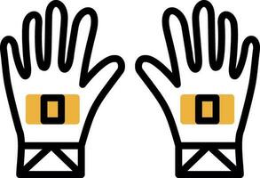 Gloves Vector Icon Design