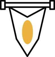 Pennant Vector Icon Design