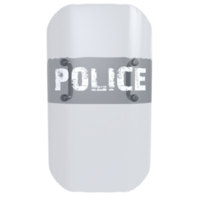 3d representación de policía proteger png