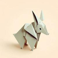 caprichoso maravillas un encantador colección de linda origami animales foto