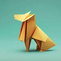 caprichoso maravillas un encantador colección de linda origami animales foto