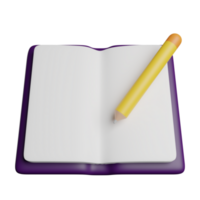 Writing Book Pencil png