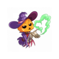 autocollant joyeux halloween png