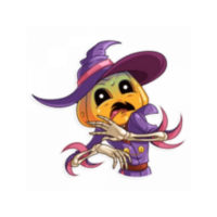 adesivo felice di halloween png