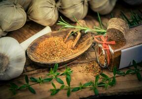 Special herbs and spices for Greek Food like Gyros and Tzatziki photo