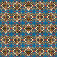 Geometric ethnic pattern traditional Design for background.  Generative AI photo