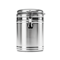 Coffee Storage Canister isolated on background with Generative AI png