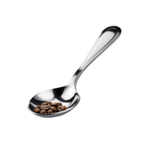 Coffee Spoon isolated on background with Generative AI png