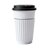 Coffee Travel Mug isolated on background with Generative AI png