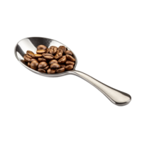 Coffee Spoon isolated on background with Generative AI png