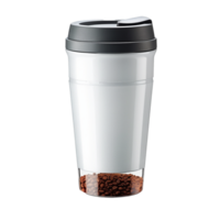 Coffee Travel Mug isolated on background with Generative AI png