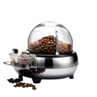 Coffee Bean Roaster isolated on background with Generative AI png