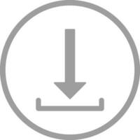Unique Download Vector Icon