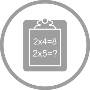 icono de vector de pregunta de resolución única