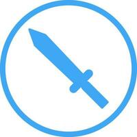 Unique Sword Vector Icon