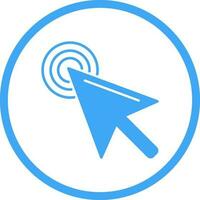 Unique Click Vector Icon