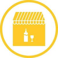 Unique Cafe and Bar Vector Icon