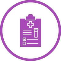 Medical Report Vector Icon