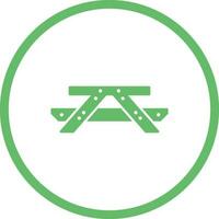 Picnic of Table Vector Icon