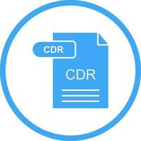 CDR Vector Icon