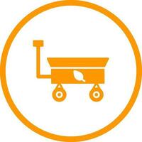 Garden Cart Vector Icon