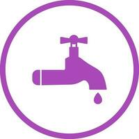 Water Tap Vector Icon