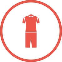 Pyjamas Suit Vector Icon