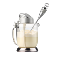 Milk Frother isolated on background with Generative AI png