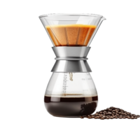 Coffee Dripper isolated on background with Generative AI png