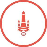 Space Shuttle Vector Icon