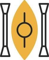 Kayak Vector Icon Design