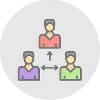 Third party Vector Icon Design
