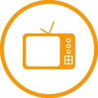 TV Set Vector Icon