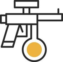 Paintball Vector Icon Design