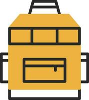 Rucksack Vector Icon Design