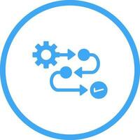 Process Vector Icon