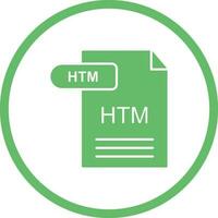 icono de vector de html