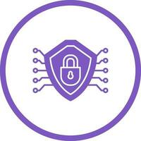 Cyber Security Vector Icon